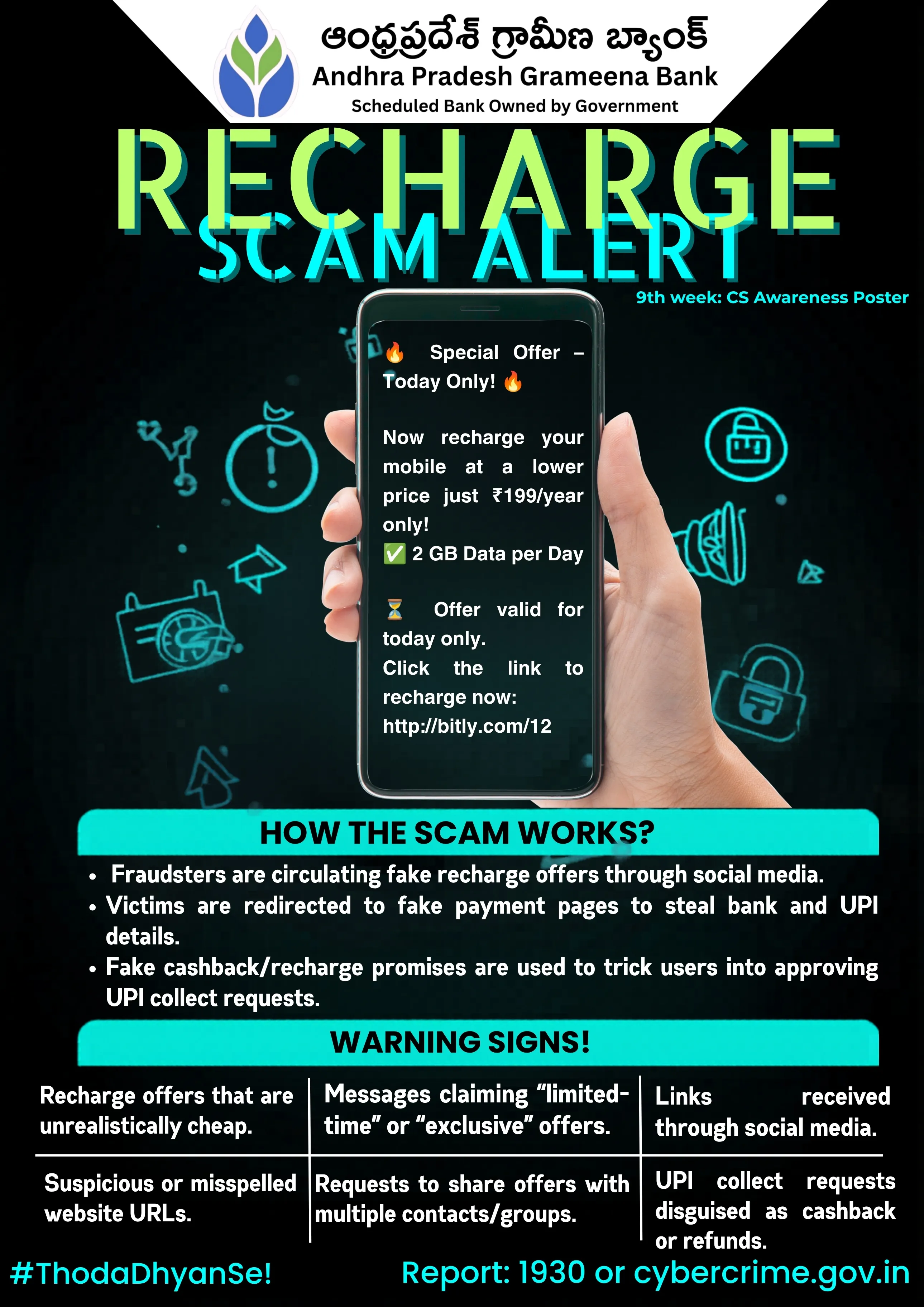 Week 9 - Recharge Scam Alert English